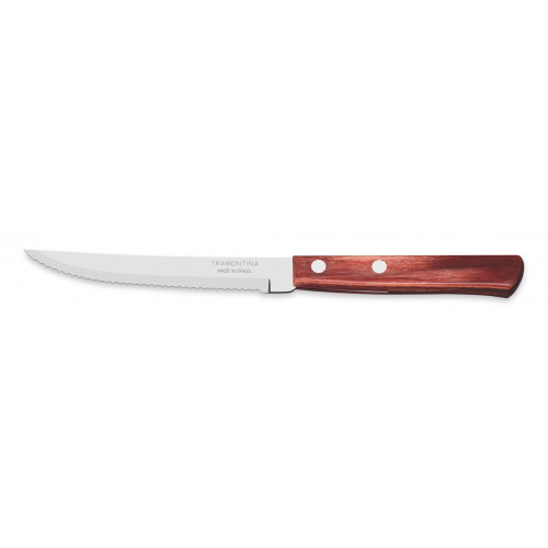 FACA PARA CHURRASCO VERMELHO POLYWOOD TRAMONTINA