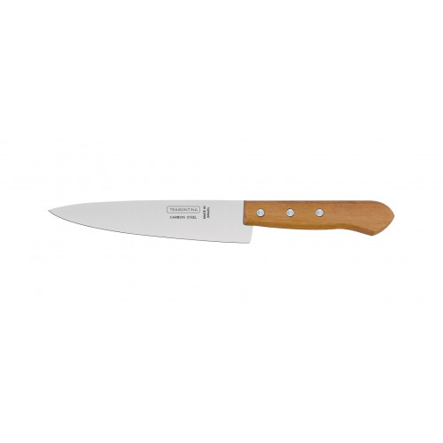 Faca para cozinha 7" Aço Carbono Cabo Madeira Tramontina