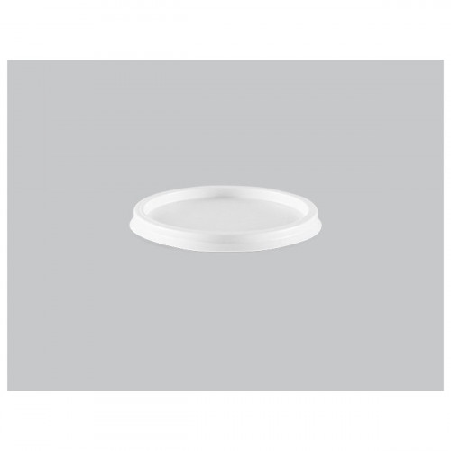 TAMPA PLÁSTICA SEM FURO P/ COPO 400/440/500 ML E POTE 200/250 ML COPAZA CX C/ 2000 UN (TP-07)