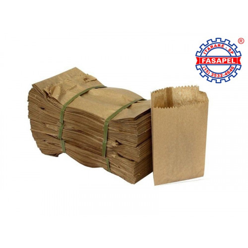 SACO KRAFT MIX 15 FASAPEL PT C/ 500 UN