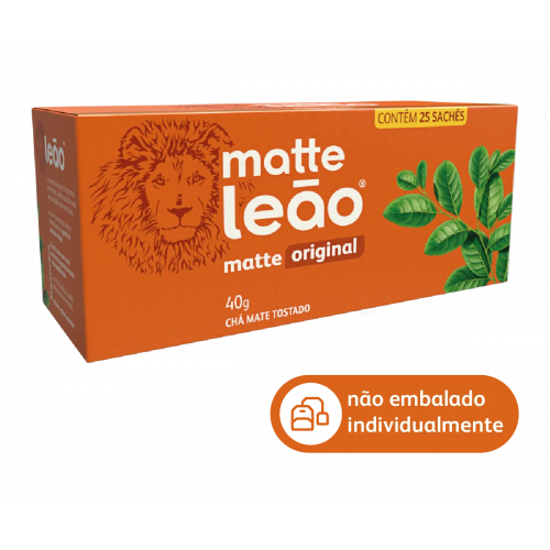 CHA MATTE LEAO SACHE 25 UN TRADICIONAL - 4400 UN COM 1 UN