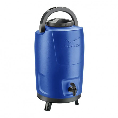 Garrafa Garrafão Botijão Térmico Q/f 12 Litros Invicta Azul