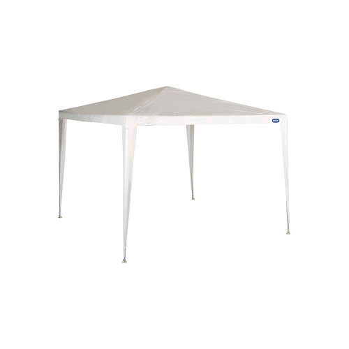 Tenda Gazebo Ráfia Desmontável Em Aço 3x3 Mts Branco Mor