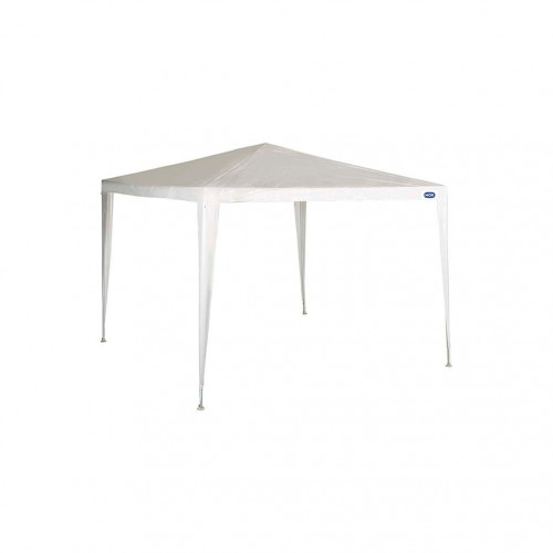 Tenda Gazebo Ráfia Desmontável Em Aço 3x3 Mts Branco Mor