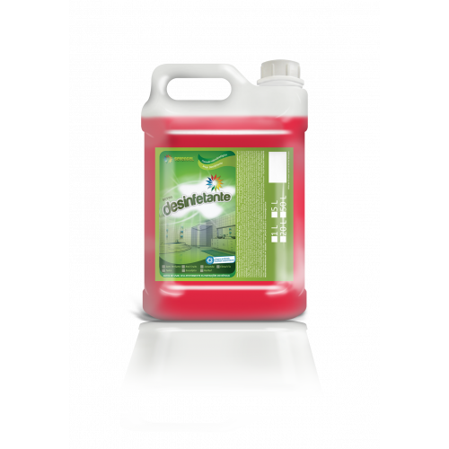 DESINFETANTE 5 LITROS PRONTO USO RED FRUITS SEVENGEL CX C/ 4 UN (5278)
