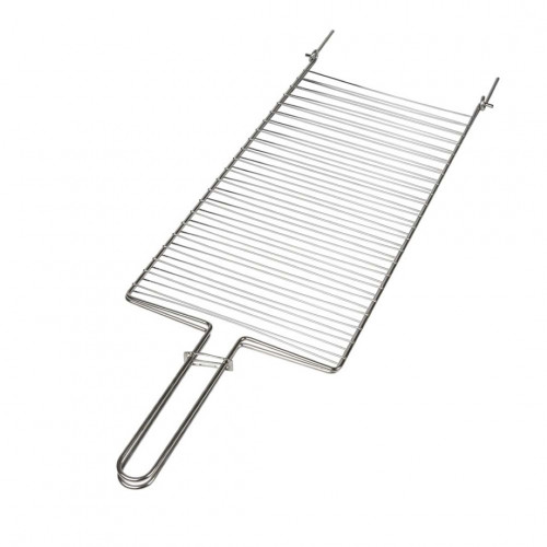 Grelha Parrilla Churrasco Grande 03 Dupla Reta Em Aço -Mor 