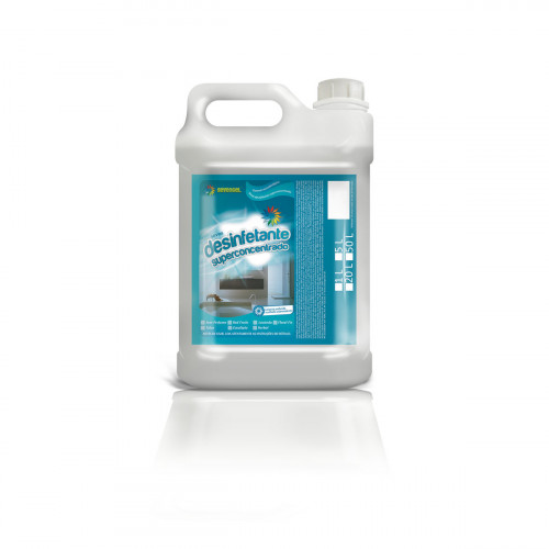 DESINFETANTE 5 LITROS CONCENTRADO INODORO SEVENGEL CX C/ 4 UN (5290)