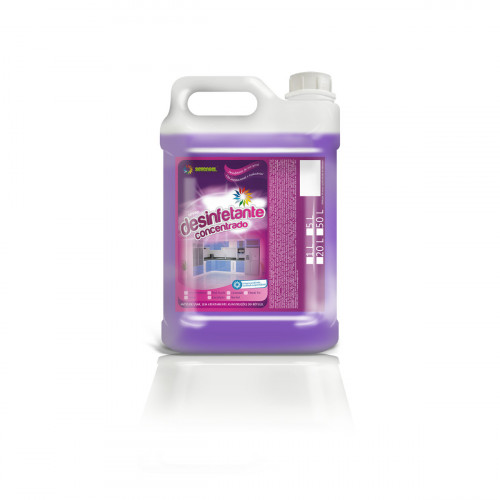 DESINFETANTE 5 LITROS CONCENTRADO LAVANDA SEVENGEL C/ 1 UN (5294)
