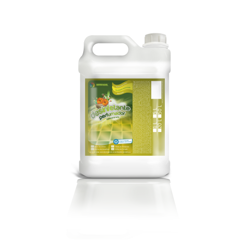 DESINFETANTE 5 LITROS CONCENTRADO FOLHAS DO CERRADO SEVENGEL CX C/ 4 UN (5323)