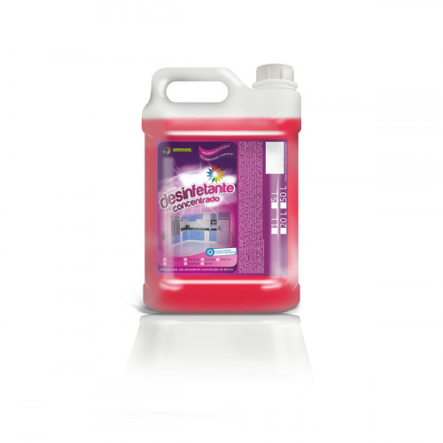 DESINFETANTE 5 LITROS CONCENTRADO RED FRUITS SEVENGEL C/ 1 UN (5296)