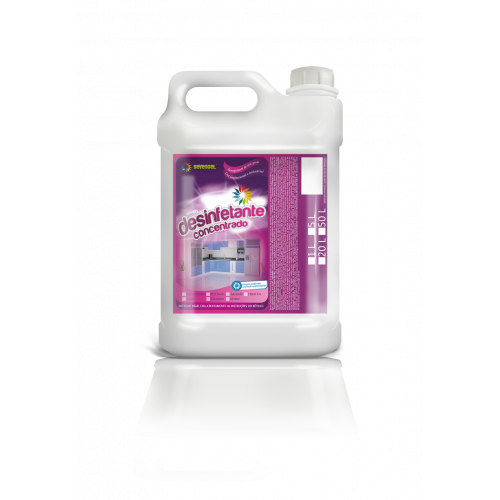 DESINFETANTE 5 LITROS CONCENTRADO TALCO SEVENGEL C/ 1 UN (5298)