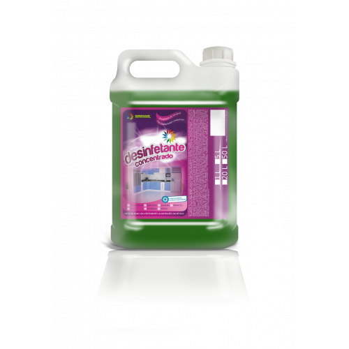 DESINFETANTE 5 LITROS CONCENTRADO HERBAL SEVENGEL C/ 1 UN (5286)