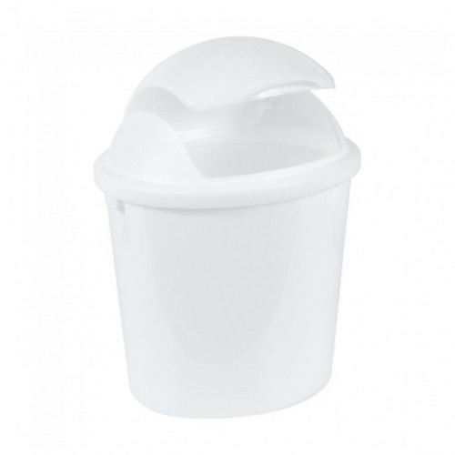 LIXEIRA BASCULANTE 3,7 LITROS BRANCA PLASUTIL (2464)