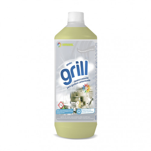 Desincrustante Alcalino Limpa Chapa Sevengel Grill 1L (5495)