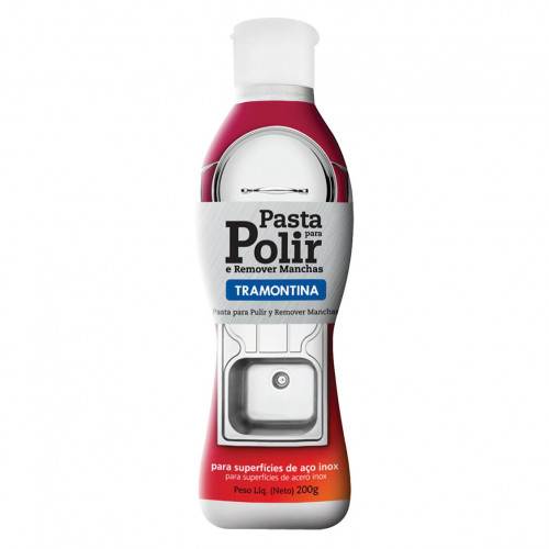 PASTA PARA POLIR INOX 200 GR TRAMONTINA