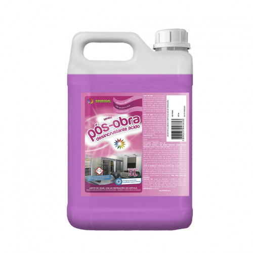 DESINCRUSTANTE POS OBRA 5 LITROS SEVENGEL C/ 1 UN (5592)