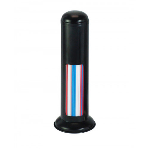 Porta Guarda-chuva Esmaltado em Abs Preto