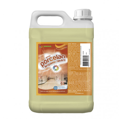  Porcelan Limpador Porcelanato Detergente Concentrado 5l