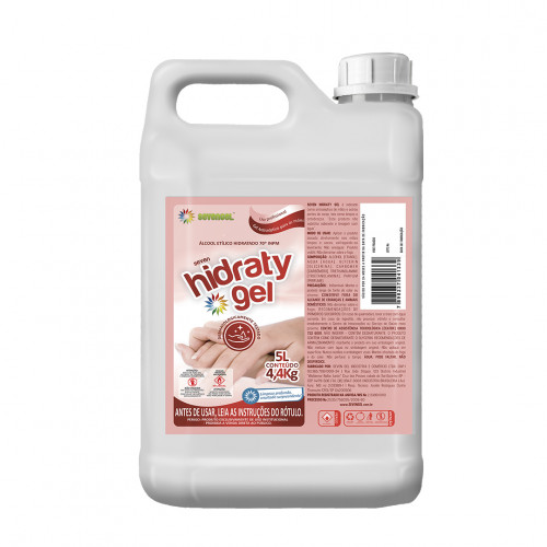 ÁLCOOL GEL 70% HIDRATGEL 4,4 KG C/ HIDRATANTE SEVENGEL 1 UN (5227)