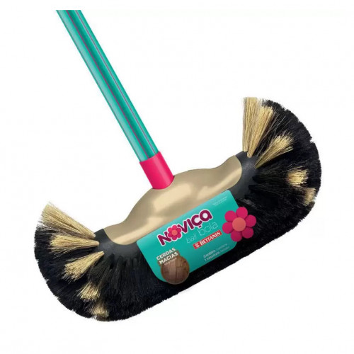 Vassoura Pelo Sintetico Bola Noviça Bettanin- 1842 Cx C/8 Un