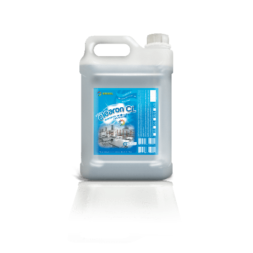DETERGENTE LIQUIDO 5 LT CLEARON C/ ESPUMA SEVENGEL CX C/ 4 UN (5248)