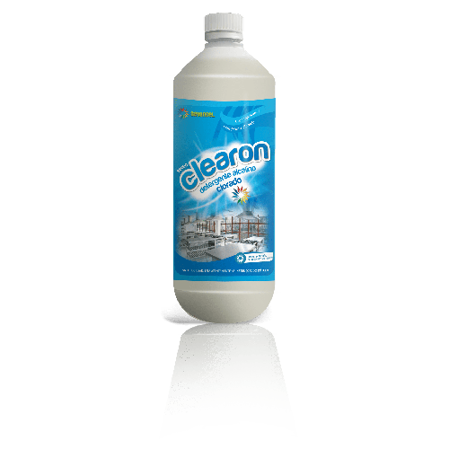 DETERGENTE LIQUIDO 1 LT CLEARON C/ ESPUMA SEVENGEL CX C/ 12 UN (5247)