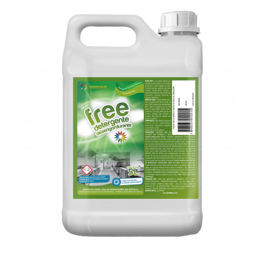 Sevengel Free Detergente Desengordurante 5l