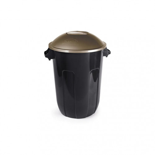 LIXEIRA C/ TAMPA 31 LITROS ECO BLACK PLASÚTIL (545)