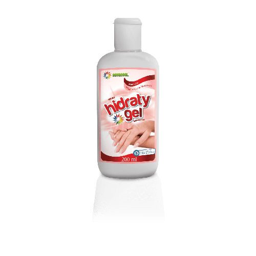 ÁLCOOL GEL 70% HIDRATGEL 52,8 GR C/ HIDRATANTE SEVENGEL CX C/100 UN (5783)