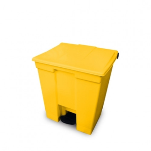 COLETOR E PEDAL 30 LITROS VERMELHO BRALIMPIA (CP30VM)