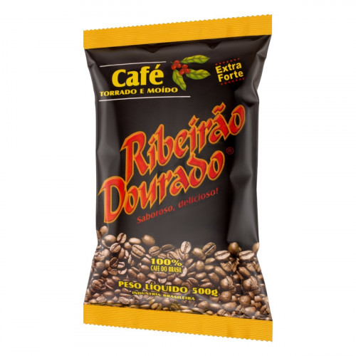 CAFE RIBEIRAO DOURADO 500 GRS - UN COM 1 PT