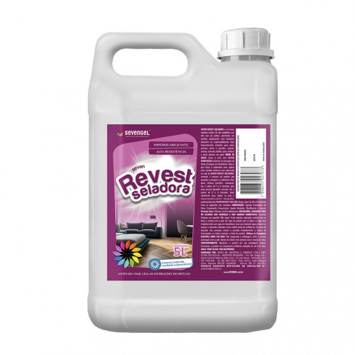 BASE SELADORA 5 LT REVEST SEVEN GEL CX C/ 4 UN (5621)