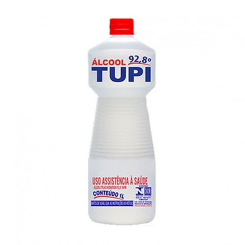 ALCOOL LIQUIDO 92,8% 1 LITRO TUPI C/ 1 UN (1.100)