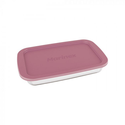 ASSADEIRA RETANGULAR C/ TAMPA MARINEX 1,6 LITROS C/ 1 UN (GD1.6532.254)