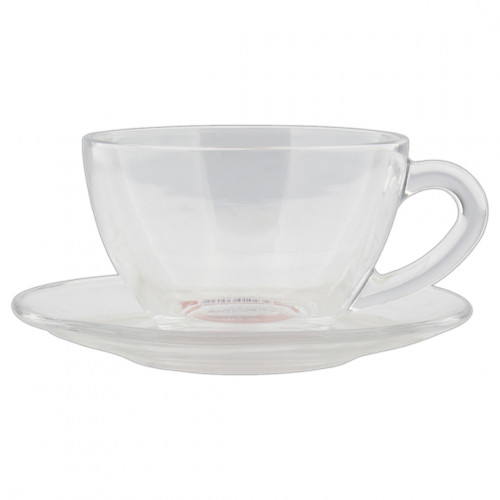 XICARA+PIRES 240 ML CHÁ SANTA MARINA ASTRAL C/ 2 PEÇAS