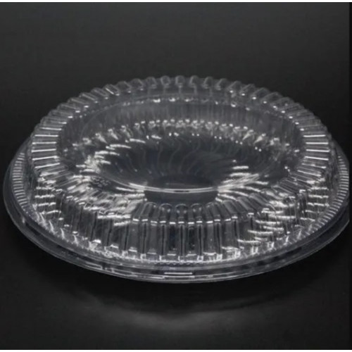 EMBALAGEM PARA BOLO/TORTA 27CMx5CMx4,6CM BAICA CRISTAL GALVANOTEK CX C/ 100 UN (G30M)