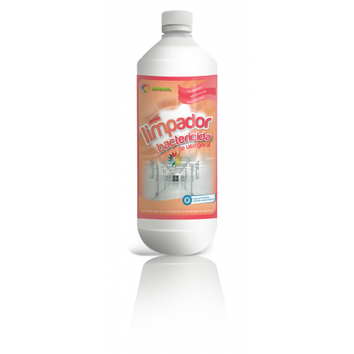 LIMPADOR USO GERAL FLORAL 1 LT BACTERICIDA SEVENGEL CX C/ 12 UN (5512)