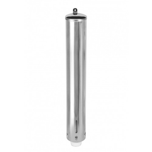 Porta Copos De Café Em Aço Inox - Dispensador Copos 50ml
