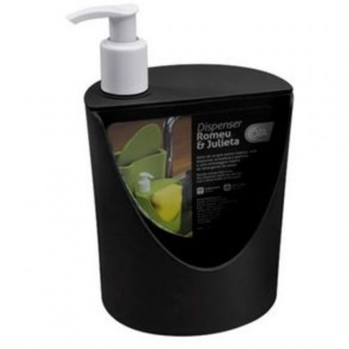 PORTA SABONETE E ESPONJA ROMEU E JULIETA 600 ML COZA (10837/0008 PR)