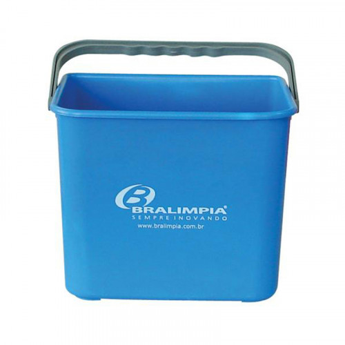 BALDE C /ALÇA 4 LITROS AZUL BRALIMPIA (BA04)