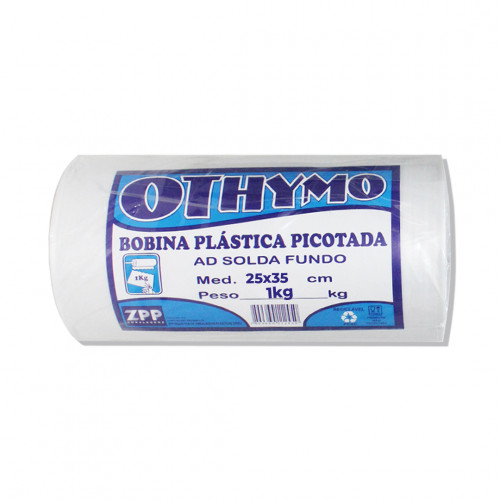 FOLHA PICOTADA EM BOBINA C/500 FOLHAS - 25X35X0,02 ZPP