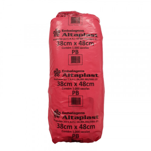 Sacola Plástica 38X48 Altaplast - Pacote Com 1000 Unidades