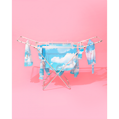 Varal De Chão 1,74m C/ abas de Aço Maxi Mor