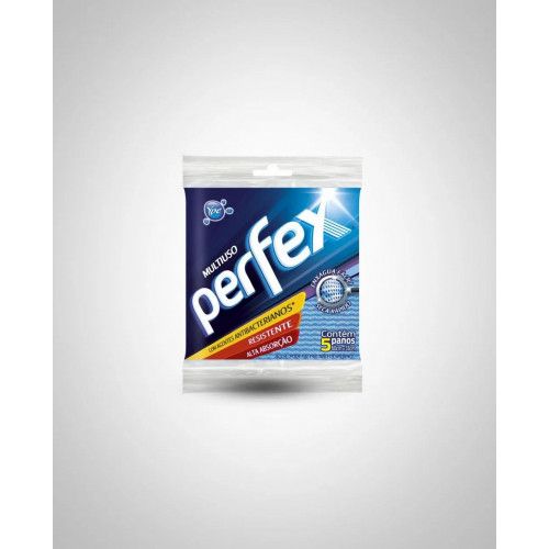 Pano Multiuso Antibactericida Perfex Azul Ypê Cx Com 24 Pt