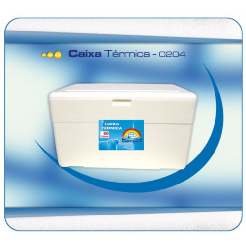 CAIXA TÉRMICA EPS 60 LITROS ISOTERM C/ 1 UN