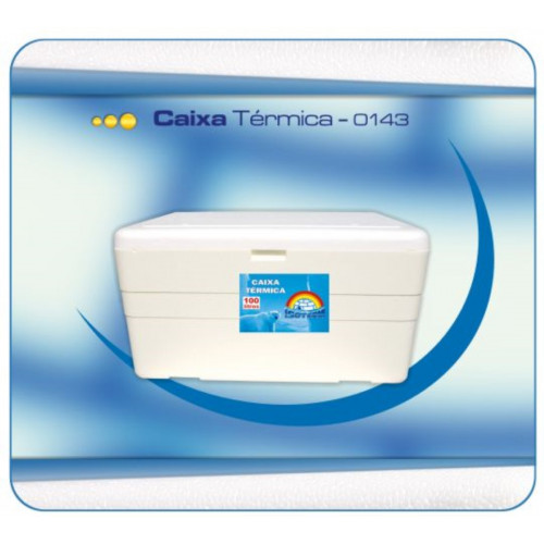CAIXA TÉRMICA EPS 100 LITROS ISOTERM C/ 1 UN