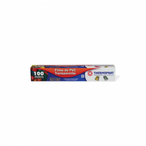 FILME PVC 28X100 M THERMOPRAT - CAIXA C/ 25 UNIDADES