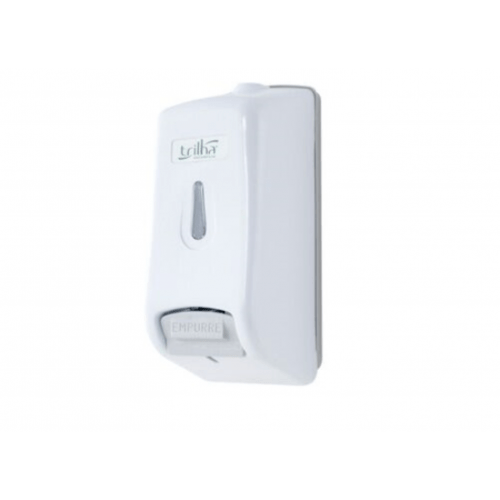 DISPENSER PARA SABONETE LIQUIDO REFIL 800ML TRILHA C/ 1 UN (T-0202PLM)