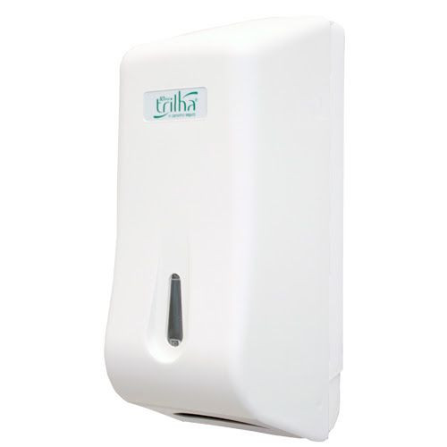 DISPENSER PARA PAPEL HIGIÊNICO INTERFOLHADO TRILHA CX C/ 24 UN (T-0210PLM)