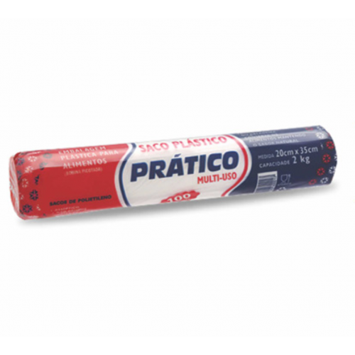 BOBINA PICOTADA 20x35x0,013 C/100 P/ 2 KG THERMOPRAT - CAIXA C/ 25 BOBINAS